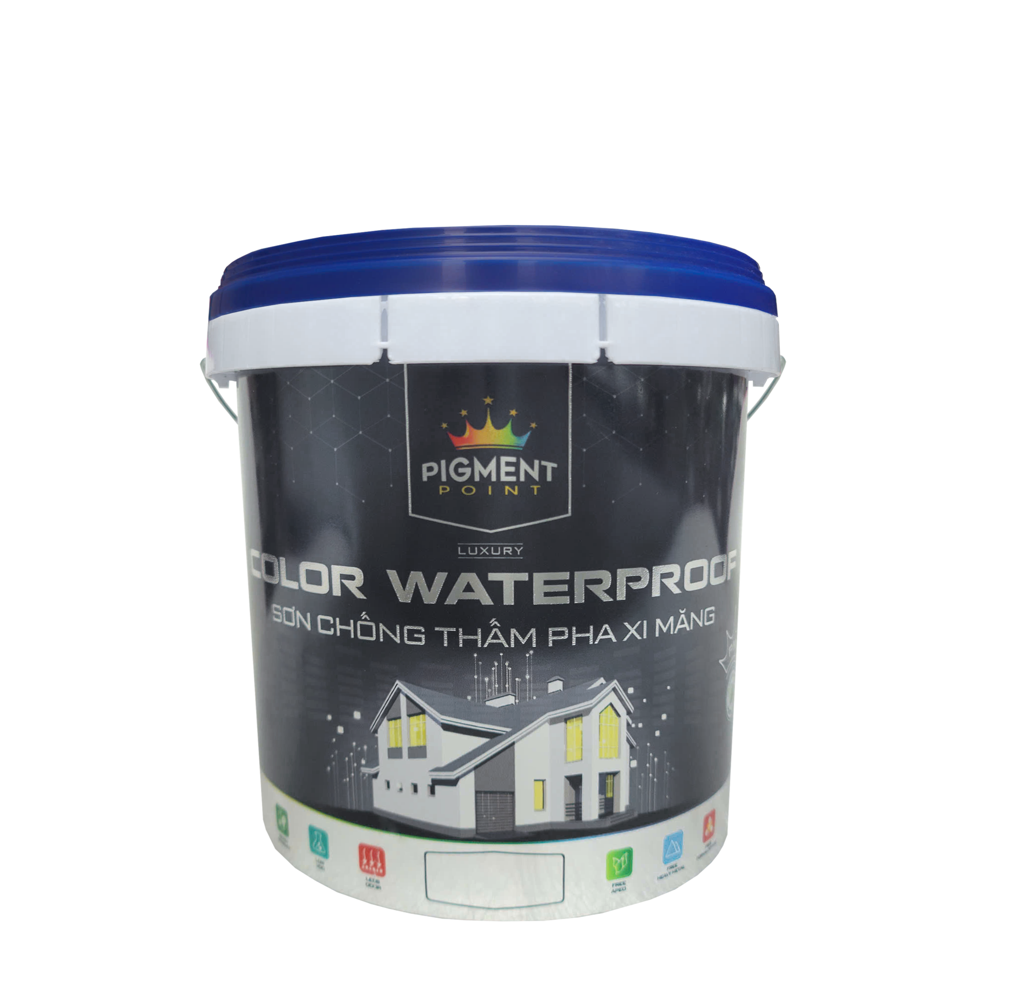 PM1: LUXURY WATERPROOF - SƠN CHỐNG THẤM PHA XI MĂNG CAO CẤP